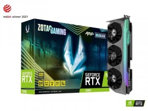 Zotac GAMING nVidia GeForce RTX 3080 AMP Holo LHR 10GB GDDR6X 320bit PCIe videókártya