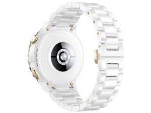 Huawei Watch GT 3 Pro 46mm Fehér Kerámia Okosóra Fehér Kerámia szíjjal