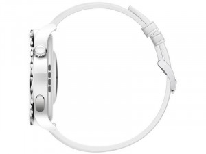 Huawei Watch GT 3 Pro 43mm Fehér Kerámia Okosóra Fehér Bőr szíjjal