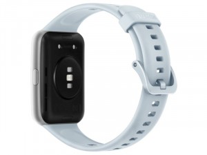 Huawei Watch Fit 2 Active Ezüst Okosóra Kék Szilikon pánttal