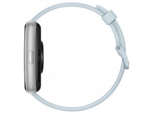 Huawei Watch Fit 2 Active Ezüst Okosóra Kék Szilikon pánttal