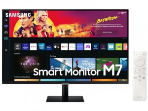 Samsung M7 S32BM700UU - 32 colos 4K VA HDR10 Fekete SMART monitor távirányítóval