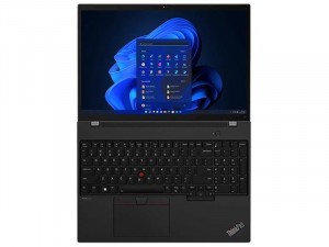 Lenovo ThinkPad T16 G1 - 16 WQXGA, Intel® Core™ i7-1260P, 16GB RAM, 512GB SSD, NVIDIA® GeForce® MX550 2GB, Win11 DG Win10 Pro Fekete laptop