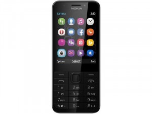 Nokia 230 DualSIM Fekete/Szürke Mobiltelefon (Bontott)