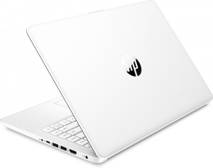 HP 14s-fq0043nh 14FHD, AMD Ryzen 3-3250U, 8GB, 256GB, Int.VGA, FreeDOS, fehér laptop