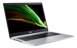Acer Aspire 5 A515-45-R2KG 15,6FHD, AMD Ryzen 5-5500U, 8GB, 512GB, Int.VGA, FreeDos, ezüst laptop