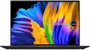 ASUS ZenBook UM5401QA-L7041 14QHD, AMD Ryzen 5-5600H, 16GB, 512GB, Int.VGA, FreeDOS, fekete laptop