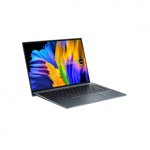 ASUS ZenBook UX5401ZA-L7025 - 14 WQ+ OLED 90Hz, Intel® Core™ i5-12500H, 16GB, 512GB SSD, Intel® Iris XE Graphics, FreeDOS, Sleeve + USB3.0 to RJ45 cable, háttérvilágítású billentyűzet