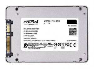 Crucial 1TB SATA3 2,5 7mm MX500 SSD 