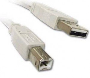 KAB USB 2.0 A-B kábel 3m Wiretek