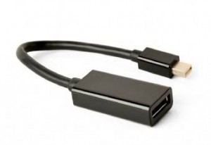 Gembird Mini DisplayPort-DisplayPort adapter