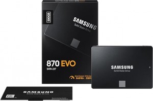 Samsung SSD 500GB 870 EVO Basic 2,5 SATA3