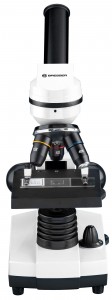 Bresser Junior Biolux SEL 40–1600x mikroszkóp tokkal, fehér