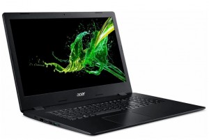 Acer Aspire 3 A317-52-52VV NX.HZWEU.016 - 17.3 FullHD, Core™ i5-1035G1, 8GB, 256GB SSD, DOS, Fekete Laptop
