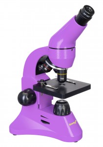 Levenhuk Rainbow 50L PLUS Lila mikroszkóp - Angol könyvvel