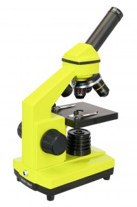 Levenhuk Rainbow 2L PLUS Sárga mikroszkóp - Angol könyvvel