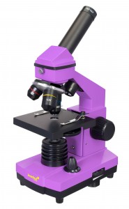 Levenhuk Rainbow 2L PLUS Lila mikroszkóp - Angol könyvvel