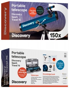 Discovery Spark Travel 76 teleszkóp Magyar könyvvel