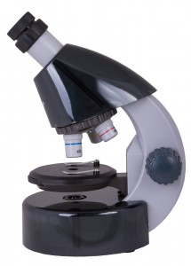Levenhuk LabZZ M101 Fekete mikroszkóp - Német könyvvel