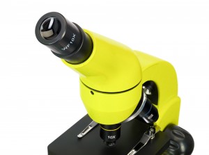 Levenhuk Rainbow 50L Sárga mikroszkóp - Német könyvvel