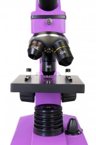 Levenhuk Rainbow 2L PLUS Lila mikroszkóp - Német könyvvel