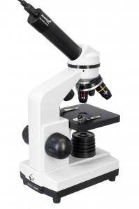 Levenhuk Rainbow D2L 0,3M Digitális mikroszkóp, Moonstone - Német könyvvel