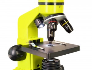 Levenhuk Rainbow 2L Sárga mikroszkóp - Angol könyvvel