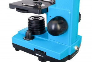 Levenhuk Rainbow 2L Kék mikroszkóp - Angol könyvvel 