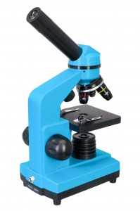 Levenhuk Rainbow 2L Kék mikroszkóp - Német könyvvel
