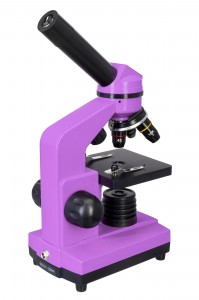 Levenhuk Rainbow 2L Lila mikroszkóp - Angol könyvvel