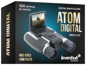 Levenhuk Atom Digital DB20 LCD kétszemes távcső