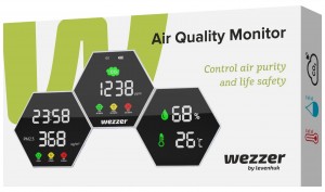 Levenhuk Wezzer Air PRO DM50 levegőminőség-érzékelő