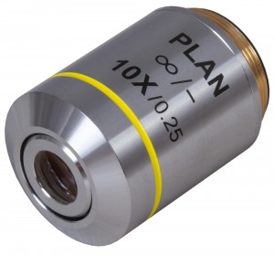 Levenhuk MED 10x végtelen-plan-akromatikus objektív