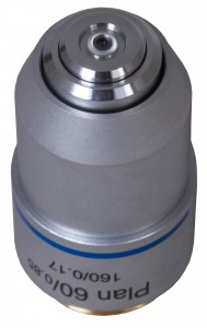 Levenhuk MED 60x plan-akromatikus objektív