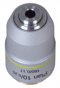 Levenhuk MED 10x plan-akromatikus objektív