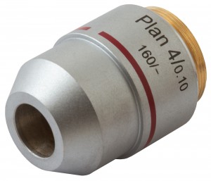 Levenhuk MED 4x plan-akromatikus objektív