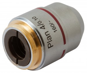 Levenhuk MED 4x plan-akromatikus objektív