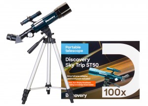 Discovery Sky Trip ST50 teleszkóp, Angol könyvvel