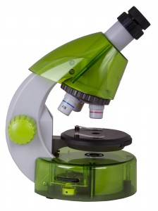 Levenhuk LabZZ M101 Lime mikroszkóp, Angol könyvvel