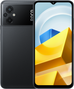 Xiaomi Poco M5 64GB 4GB Fekete Okostelefon