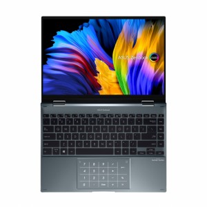 ASUS ZenBook 14 Flip REFUP5401EA-KN701 - 14 WQXGA+, Intel® Core™ i7 Processzor-1165G7, 16GB, 1TGB SSD, FreeDOS, Szürke Laptop