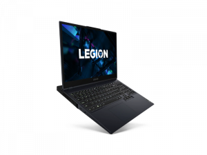 Lenovo Legion 5 82JU002THV- 15,6 FHD, AMD Ryzen 7-5800H, 16GB, 512GB SSD, Nvidia GeForce RTX 3060, FreeDOS, Kék laptop