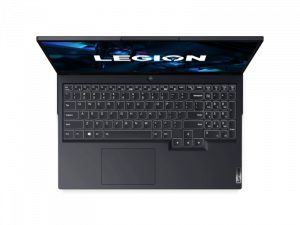 Lenovo Legion 5 82JU002THV- 15,6 FHD, AMD Ryzen 7-5800H, 16GB, 512GB SSD, Nvidia GeForce RTX 3060, FreeDOS, Kék laptop