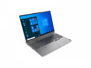 Lenovo ThinkBook 16p G2 20YM002THV- 16 FHD, AMD Ryzen 7-5800H, 16GB, 1TB SSD, Nvidia GeForce RTX 3060, Windows 11 Pro, Szürke laptop