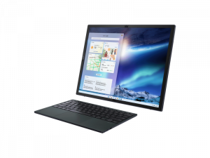 ASUS ZenBook 17 Fold UX9702AA-MD008X - 17,3 QXGA, Intel® Core™ i7 Processzor-1250U, 16GB, 1TB SSD, Intel® Iris Xe, Windows 11 Pro, Fekete laptop 