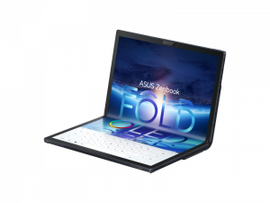 ASUS ZenBook 17 Fold UX9702AA-MD008X - 17,3 QXGA, Intel® Core™ i7 Processzor-1250U, 16GB, 1TB SSD, Intel® Iris Xe, Windows 11 Pro, Fekete laptop 