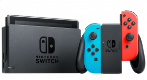Nintendo Switch Neon Piros és Kék Kontroller