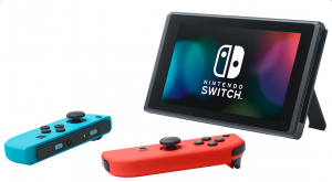 Nintendo Switch Neon Piros és Kék Kontroller