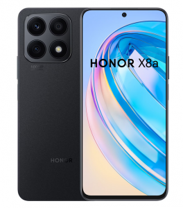 Honor X8a 128GB, 6GB, Dual-SIM, Fekete okostelefon