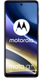 Motorola Moto G51 5G 64GB, 4GB Dual-SIM Kék Okostelefon